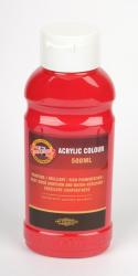 Farba akrylov 500ml. cerven tmav 0310