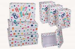 Set krabiiek - Happy Birthday 3ks