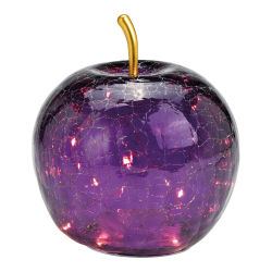 Dekorcia - Jablko so Svetielkami (Tmav)