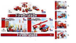 Stavebnica Alleblox FireBrigade98-104ks/4druhy