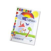 Sada farebnch lepiacich papierov A4 / 8 listov - 10422