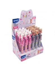 6-farebn� gu���kov� pero, Medved�k