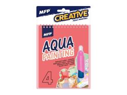 Maovanie vodou 4B - Blok 15x19cm so pirlou 4 listy + tetec