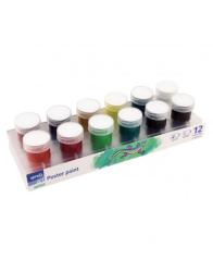 Temperov� farby v kel�mkoch, 12x20 ml