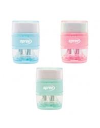 Dvojit� str�hadlo s gumou a n�dobkou