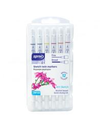 Obojstrann� fixky Art Sketch, 12ks