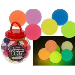 Skkacia loptika, Svietiaca v tme