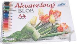 Akvarelov blok A4, ist 20 list.