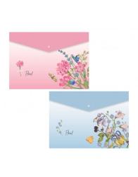 Prie�inok s gomb�kom, A5, Kvetinov�