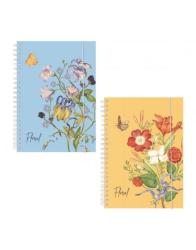 Z�pisn�k A5, Kvetinov�, 80 listov, 80 g/m2