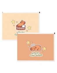 Obal na zips, A4, Capybara