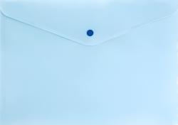 Obal s gomb�kom A4, Solid Pastel, Modr�