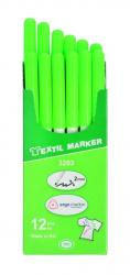 Znackovac na textil 3203 fluo zeleny