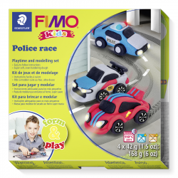 Sada Fimo kids Form & Play POLICAJN AUTO