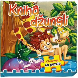 Kniha dungle 6x puzzle