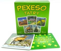 Pexeso Tatry 64 kariet