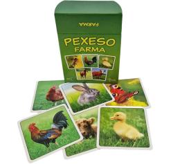 Pexeso Farma 64 kariet