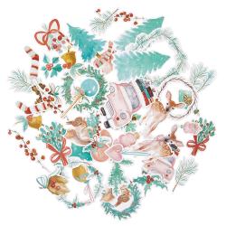 Papierov� Ozdoby - Vianoce, 44ks