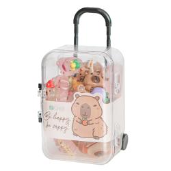 3D Polymrov ozdoby v kufrku - Kapybara, 20ks