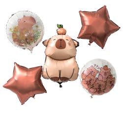 Sada 5 fliovch balnov Kapybara - Hviezda