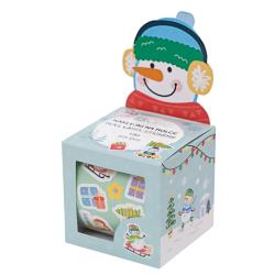 N�lepky na rolke, 190ks (Snehuliak)