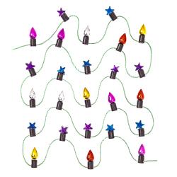 Mini Sveteln� Re�az, Viacfarebn�, 65cm