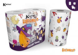 Kuchynsk utierky 2 rolky - Halloween