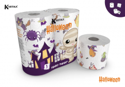Toaletn papier 4 rolky - Halloween