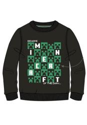 Detsk Sveter - Minecraft (ierny) 116cm