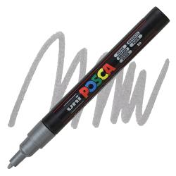 PC-3M popis.Posca, 0,9-1,3mm, strieborn (26)