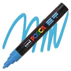 PC-5M popis.Posca, 2,5mm, sv.modr (8)