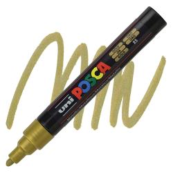 PC-5M popis.Posca, 2,5mm, zlat (25)