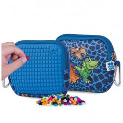Pixie Crew univerzlne pzdro DINO - modr
