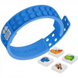 Pixie Crew DINO nramok modr s pixelmi