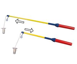 Nastavite�n� pali�ka na lampi�n s LED svetlom (36-50 cm)