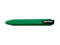 Krtka mechanick ceruzka SHORTY zelen s iernym klipom 3,15mm