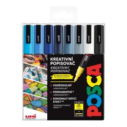 PC-3M sada popis. Posca 8ks Winter